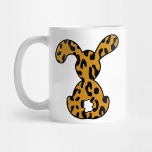 Leopard Print bunny Mug